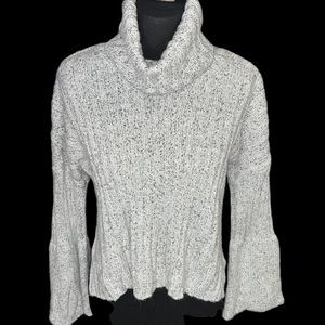 Hyfve Sweater Cowl Neck Light Gray Size M